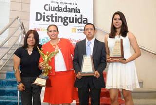 El año anterior los deportistas condecorados fueron Katia Alvarado, Verónica Saucedo, Patricia Crispín y Jesús Salvador Montoya. (Archivo)