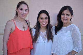 Aletza, Aitana y Roxana.
