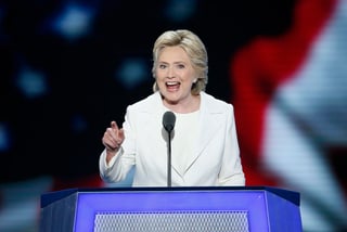 Hillary Clinton ya es oficial y formalmente la candidata demócrata a la Casa Blanca. (AP)