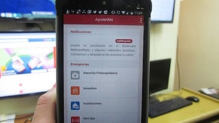 La aplicación, que lleva por nombre AyúdenMe, opera sólo en la ciudad de Zacatecas y es gratuita, además ocupa el mínimo espacio de memoria en el dispositivo móvil donde se descargue, indicaron los desarrolladores. (ESPECIAL)