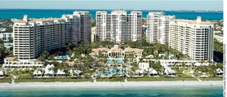 Para pocos. El residencial Ocean Club Realty se encuentra en el sur de Florida y presume sus lujos.