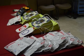 Equipamiento. La delegación Gómez Palacio de la Cruz Roja, adquirió nuevo equipo para atención de emergencia. (EL SIGLO DE TORREÓN)