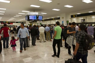 La terminales que registraron el mayor incremento en el tráfico de pasajeros fueron Tepic con 40.5 por ciento, Loreto con 27.2 por ciento, Colima con 26 por ciento, Tamuín con 24.9 por ciento, Tehuacán con 23.2 por ciento, Puerto Escondido con 22.1 y Uruapan con 20.7 por ciento. (ARCHIVO) 
