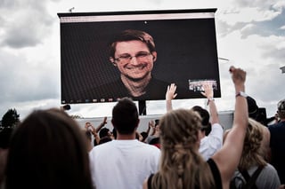 No es la primera vez que Snowden habla en público sobre la película basada en su vida ya que en julio hizo una intervención similar en la Comic-Con de San Diego. (ARCHIVO)