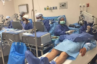 Vista. Ayer se practicaron las primeras 50 cirugías de cataratas en el Hospital General de Torreón; en total serán 200. (CORTESÍA)