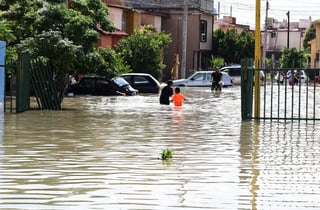 Tan sólo en Gómez Palacio se tiene ya un acumulado de 527 milímetros hasta este lunes, mientras que en Torreón se han registrado 434 milímetros de precipitación. (ARCHIVO) 