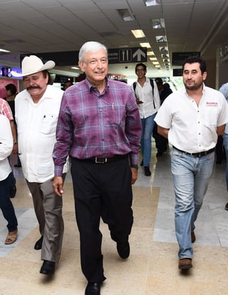 Falla. López Obrador criticó a Peña y a Trump.