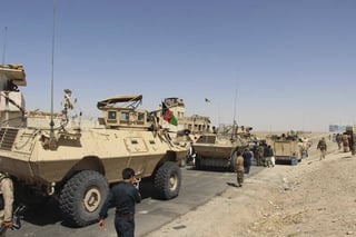 Captura. Además de los fallecidos y heridos, las tropas afganas capturaron a cuatro talibanes. (EFE)