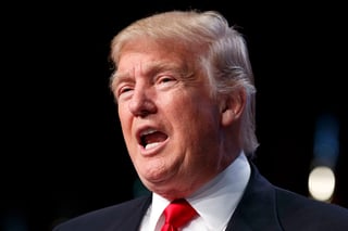 'No puedes ser candidato a presidente si es que tienes tal desdén en tu corazón por los votantes estadounidenses', dijo Trump.  (AP)