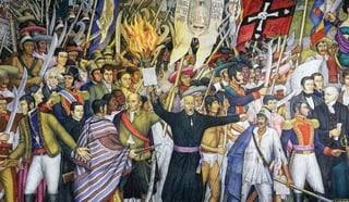 1810: El cura Hidalgo da el 'Grito de Dolores'