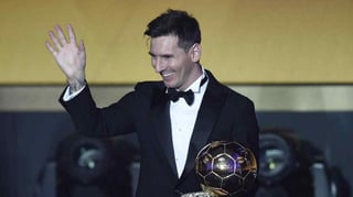 Lionel Messi ganó el Balón de Oro del 2015. (Archivo)