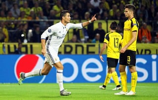 Cristiano Ronaldo marcó el primer gol del partido. (EFE)