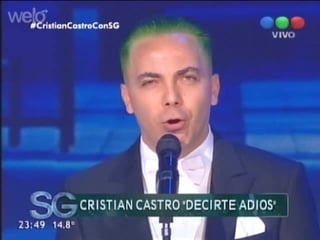 Cristian Castro sorprendió con su nuevo look. (TWITTER) 