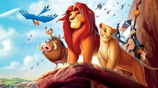 “El rey león” (1994), es una de las películas animadas más importantes de todos los tiempos, con una recaudación en taquilla de más de 968 millones de dólares en todo el mundo. (ARCHIVO)