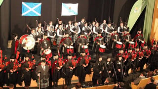 Oferta. La música que interpreta La Real Banda de Gaitas de Galicia, es considerada además patrimonio cultural español.