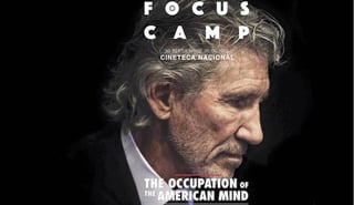Narrada por Roger Waters, la película de Loretta Alper y Jeremy Earp se enfoca en las relaciones públicas pro-Israel dentro de Estados Unidos, a través de testimonios de líderes observadores del conflicto Israel-Palestina. (ARCHIVO)