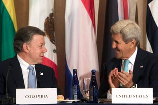 Estados Unidos había respaldado decididamente el proceso de paz iniciado por Santos. (ARCHIVO)