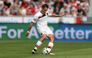 Javier Hernándes tiene 5 goles en la Bundesliga alemana. (Archivo)