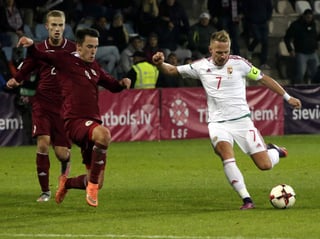 Hungría se colocó en el tercer lugar del grupo B de la eliminatoria europea con 4 puntos. (EFE)