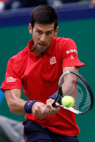 Novak Djokovic derrotó a Mischa Zverev 3-6, 7-6, 6-3. (AP)