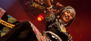 Original. La espectáculo de Dhoad Gypsies from Rajasthan, es uno de los atractivos del Julio Torri.