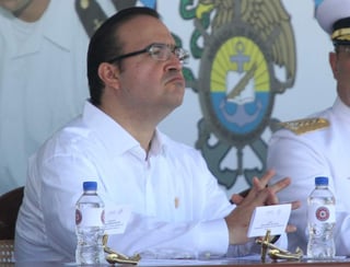 El Gobierno mexicano confirmó que hay una orden de aprehensión en contra de Javier Duarte. (ARCHIVO) 
