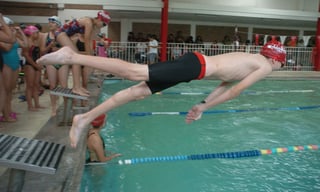Los nadadores del Jerusalem tuvieron una participación de excelencia durante cada una de las pruebas. (EL SIGLO DE TORREÓN) 