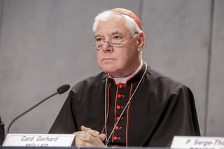 Polémica. Ludwig Müller anunció la nueva disposición del Vaticano.