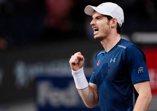 El británico Andy Murray, número 2 del mundo y segundo favorito en el Masters de París, sufrió para derrotar a Fernando Verdasco. Murray va tras 

