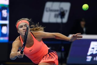 Elina Svitolina derrotó  2-6, 6-1 y 6-4 a Johanna Konta en la semifinal. (Archivo)