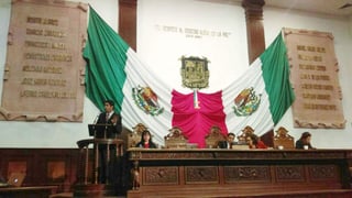 El punto de acuerdo fue propuesto por la bancada panista y respaldado por legisladores del PRI, Verde Ecologista, Primero Coahuila, Social Demócrata y Unidad Democrática. (EL SIGLO DE TORREÓN)