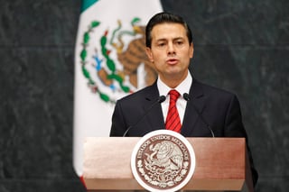 El presidente Enrique Peña Nieto dio un mensaje a la nación con motivo del triunfo de Trump en Estados Unidos. (EFE)
