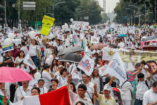 Efecto. Según el Frente las marchas,  del 10 y del 24 de septiembre, demostraron el interés de la ciudadanía. 