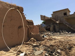En Mosul, algunos barrios están despejados.