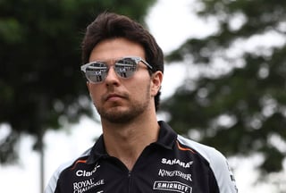 Sergio Pérez ocupa el séptimo puesto en la clasificación de pilotos. (Archivo)