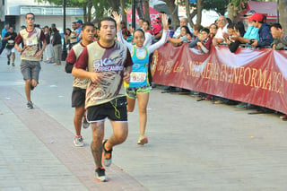 Francisco Javier Sandoval fue el ganador con tiempo de 20 minutos y 56 segundos. (EL SIGLO DE TORREÓN) 