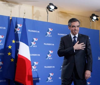 
Ventaja. Francois Fillon venció a su contrincante, el también exprimer ministro Alain Juppé, por más de 40 puntos de diferencia. (AP)
