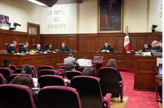 Proceso. La Segunda Sala de la Corte analiza un proyecto del ministro Pérez Dayán, que niega a Pemex el amparo.