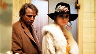 Personajes. Marlon Brando y Maria Schneider protagonizaron una escena sexual en el filme El último tango en París.