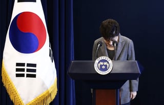 La Asamblea Nacional surcoreana aprobó hoy el proceso de destitución de la jefa de Estado con 234 votos a favor y 56 en contra. (AP)