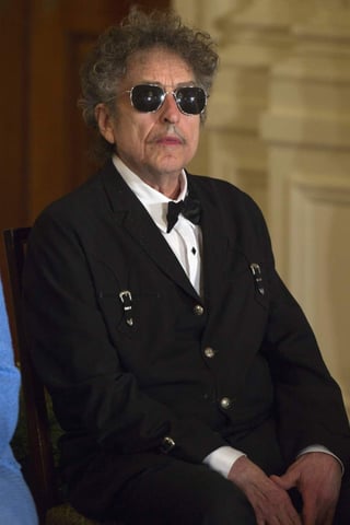 Bob Dylan envió un discurso de agradecimiento por ser reconocido en la categoría de Literatura.