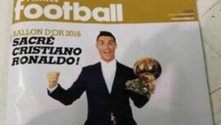 Hace unos días el medio europeo confirmó que Ronaldo sería el galardonado por sus títulos en la Liga de Campeones y la Eurocopa. 