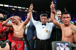 Francisco 'Bandido' Vargas y Orlando 'Siri' Salido, dieron una gran pelea el 4 de junio. El combate resultó en un empate. (Archivo)