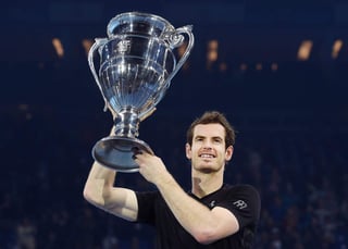 Murray selló su primer puesto en el ránking mundial tras derrotar al serbio Novak Djokovic en la final del Masters de Londres. 
