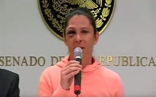 Ana Guevara detalló en conferencia de prensa cómo fue la agresión que sufrió. (ESPECIAL)