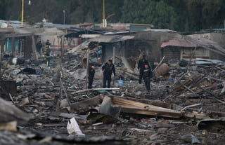 Esta es una de las mayores tragedias a causa de una explosión en México. (AP) 
