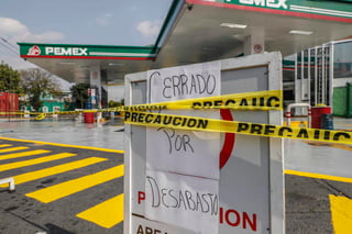 Cierran 150 gasolineras en Puebla por falta de combustible. (ARCHIVO) 