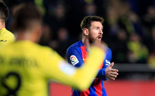 Messi anotó el tanto del rescate para los blaugranas. (AP)