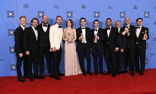 Mejor Película de Comedia. La La Land ganó las siete categorías en las que estaba nominada. (AP)