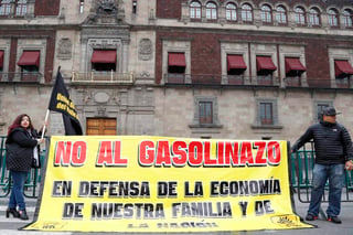 Realizarán la denominada 'Marcha ciudadanba contra el gasolinazo y EPN' (ARCHIVO)